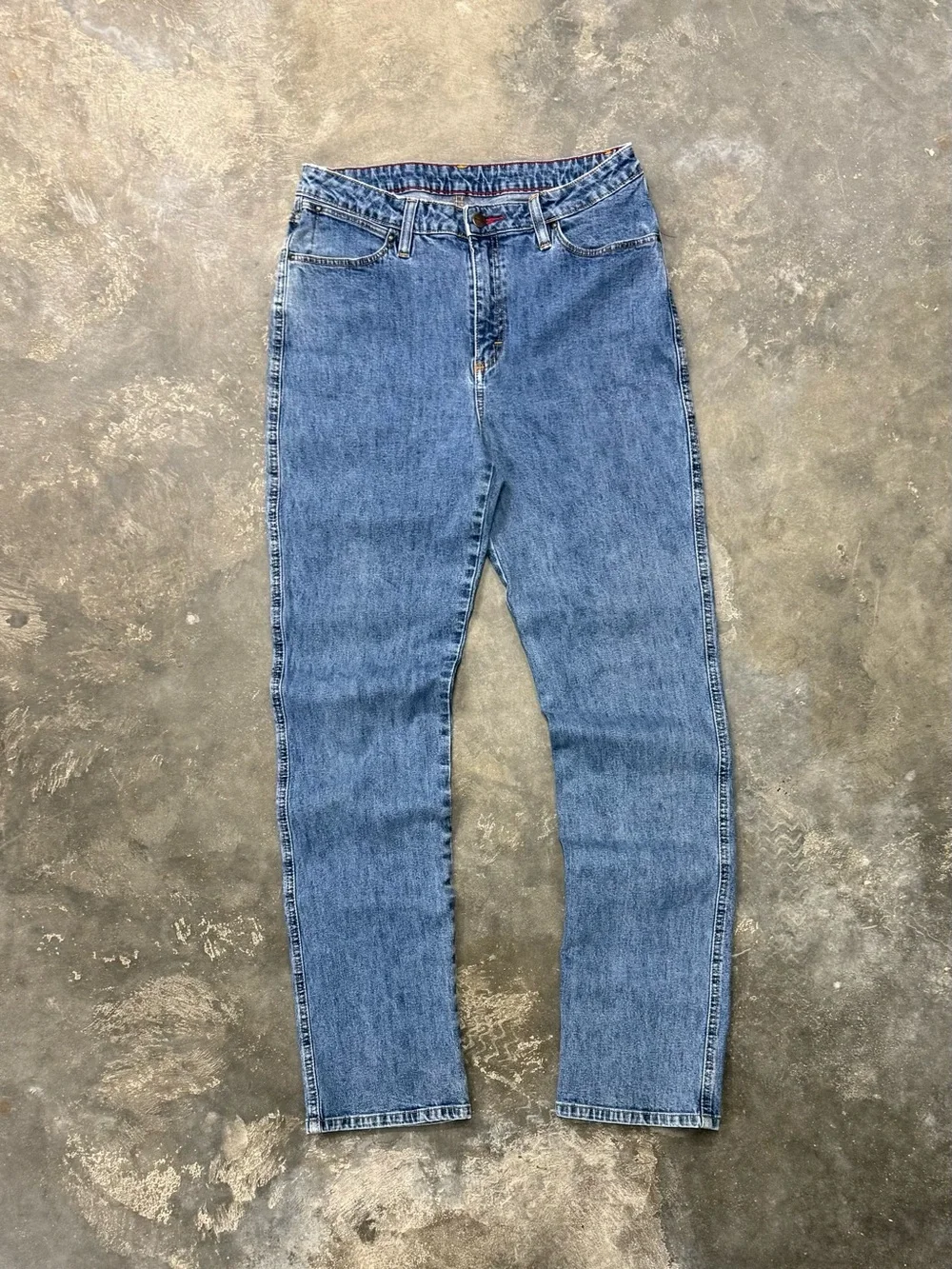 Y2K Wrangler Western High Rise Straight Leg Jeans 30x33